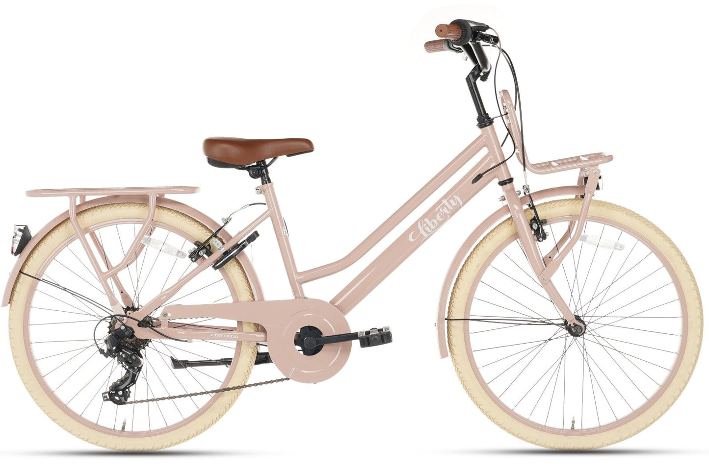 Liberty D7 Meisjesfiets 26 inch - 7 Versnellingen - Zalm