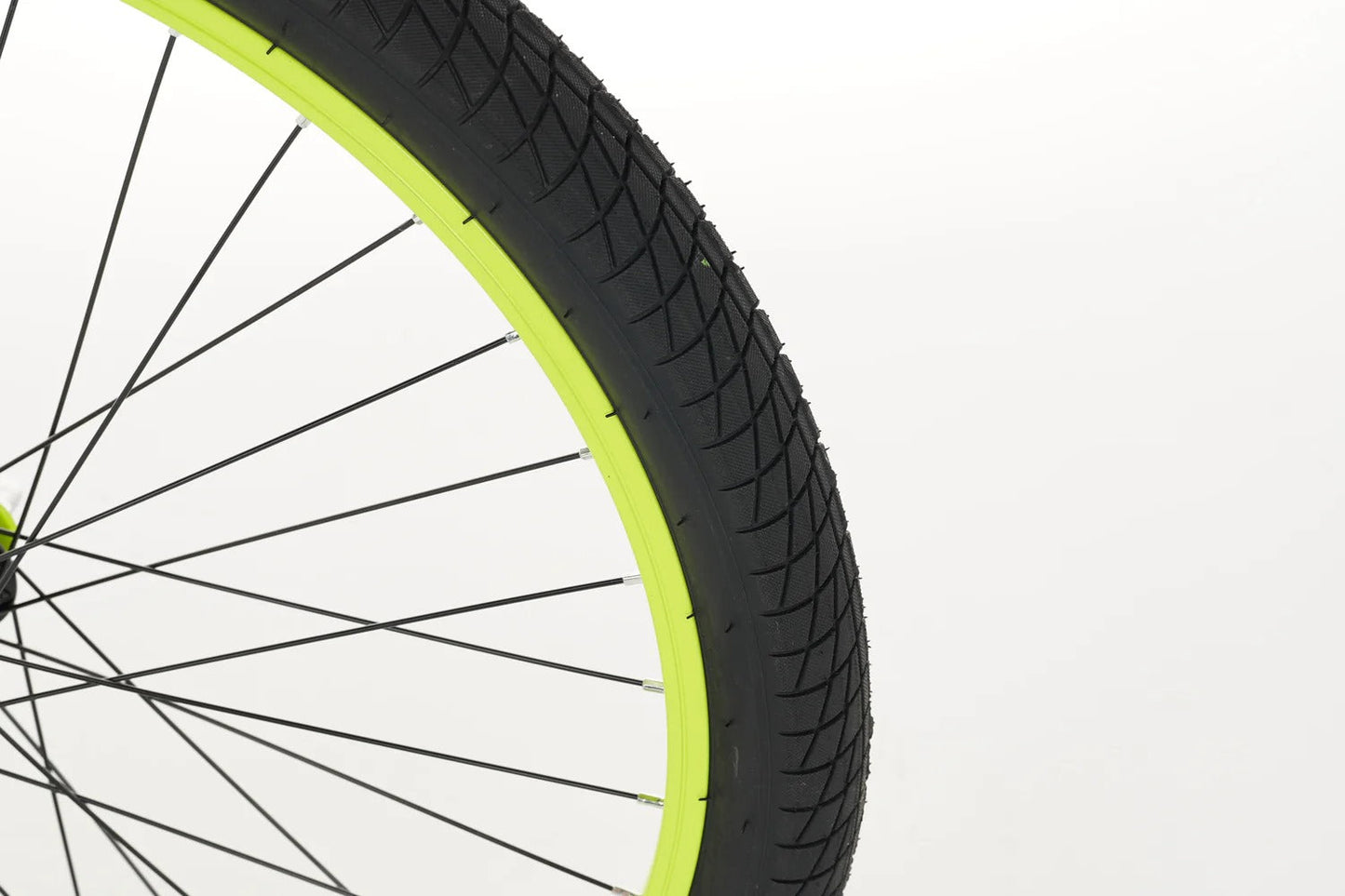 Rebel Jungenfahrrad 24 Zoll Lime - 6 Gänge