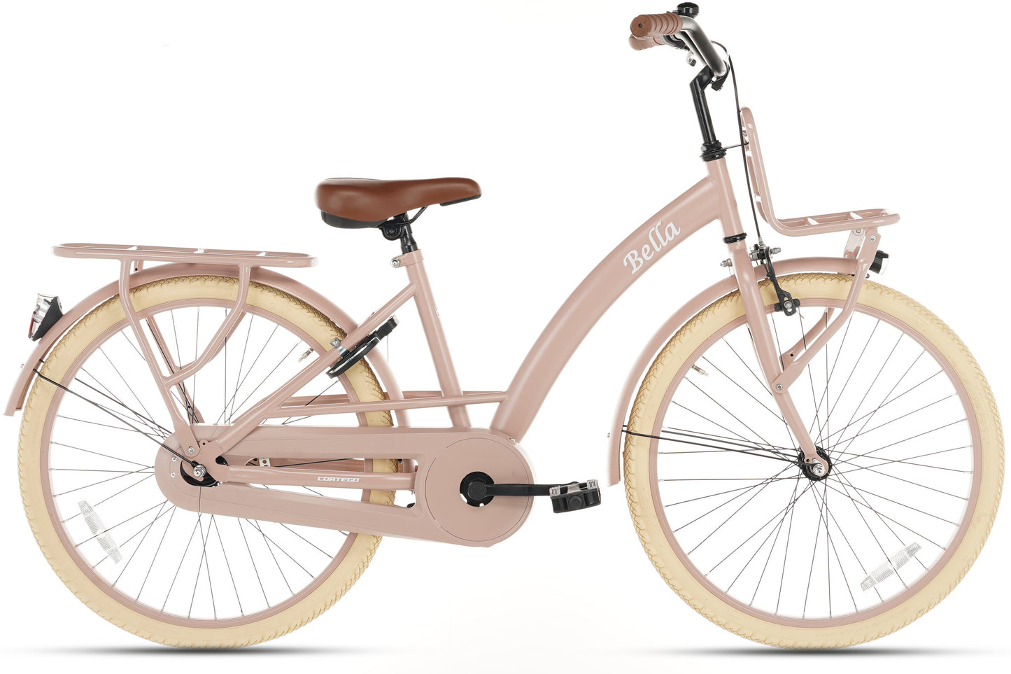 Bella Meisjesfiets 24 inch Zalm