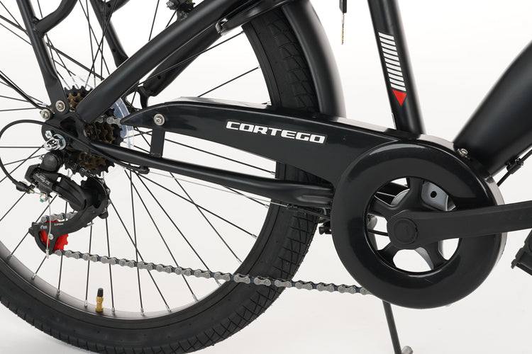 Rebel Jongensfiets 26 Inch Zwart - 6 Versnellingen