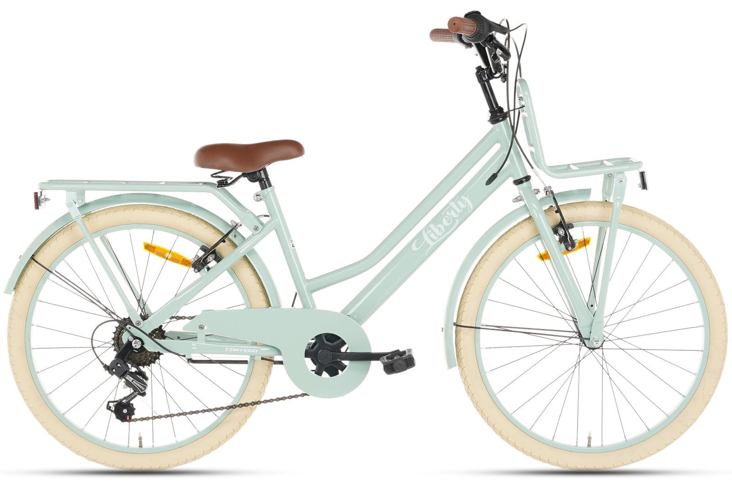 Liberty D7 Meisjesfiets 22 inch - 7 Versnellingen - Groen