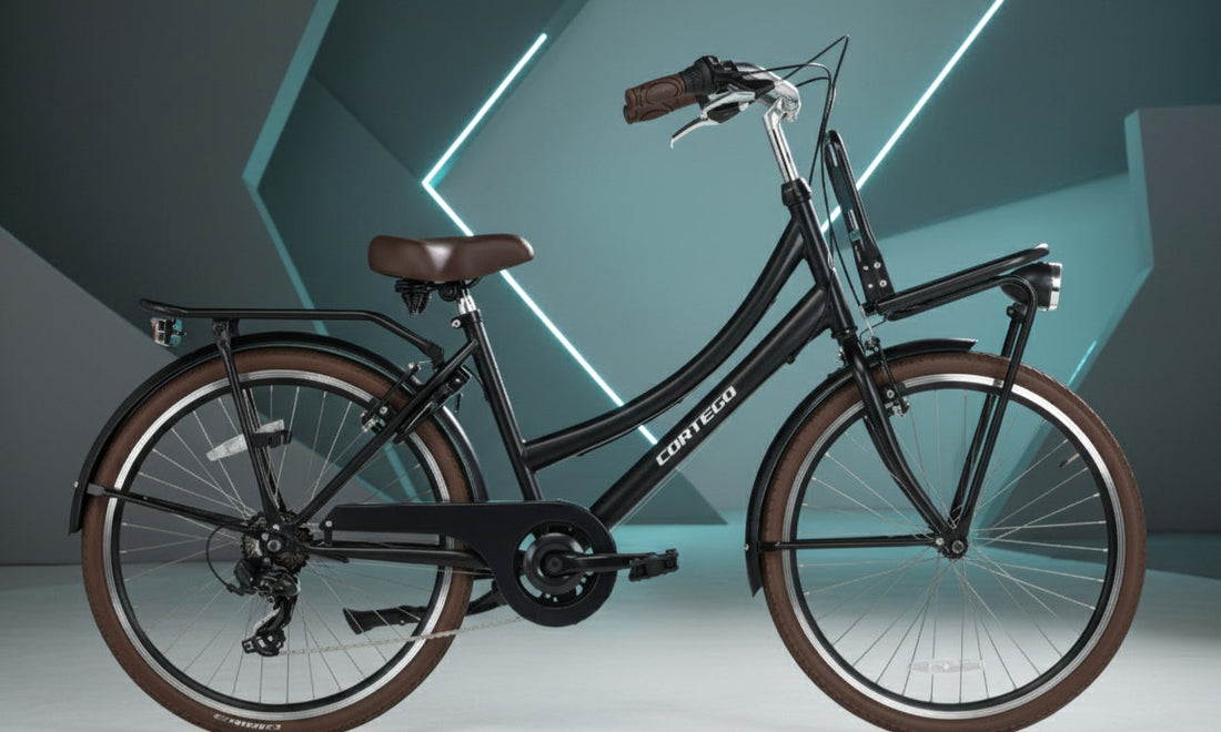 De schoolfiets in 24 en 26 inch: sterk, stijlvol en superhandig