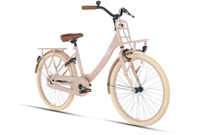 Elite Mädchenfahrrad 24 Zoll Lachs
