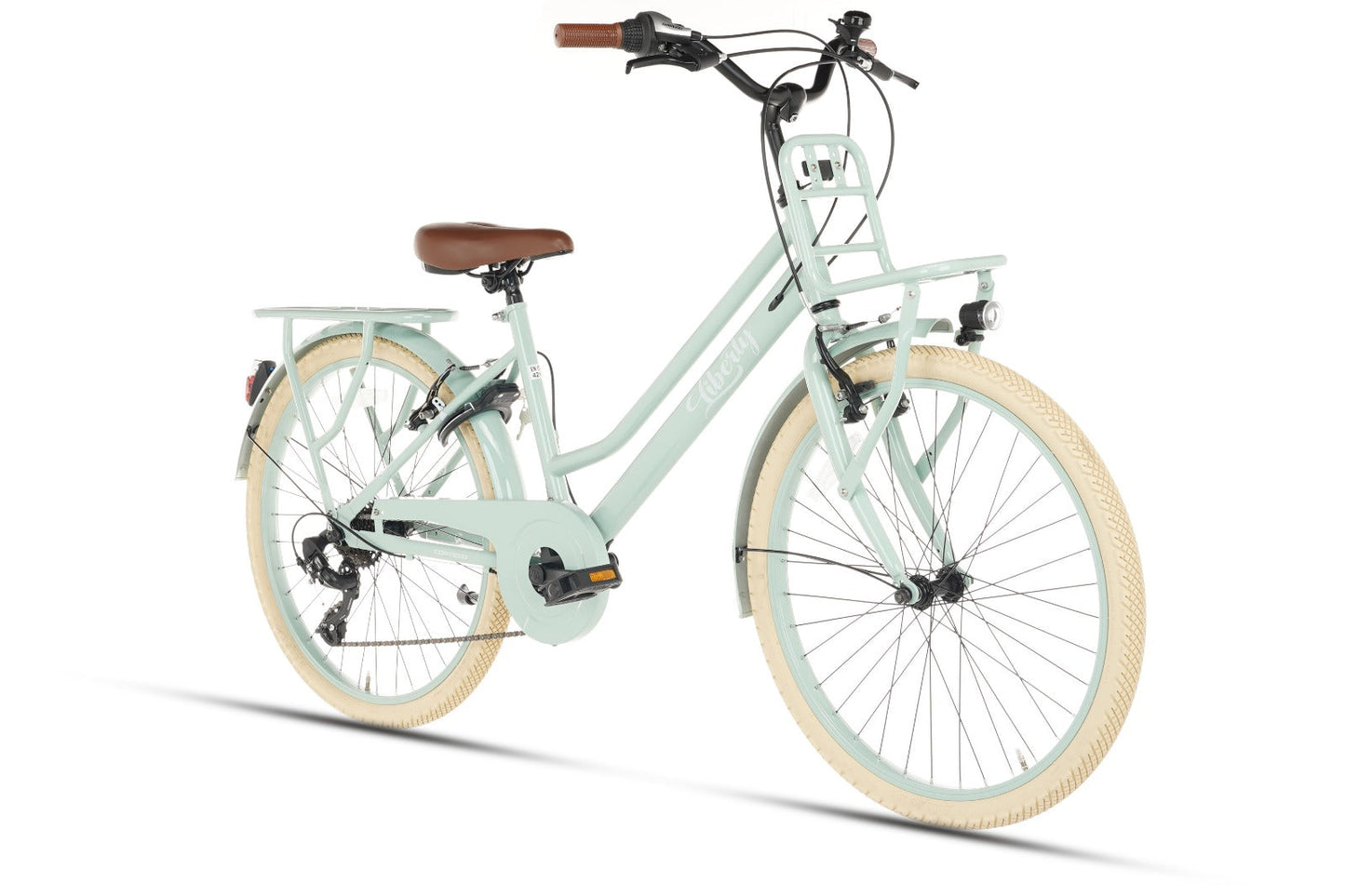 Liberty D7 Mädchenfahrrad 24 Zoll - 7 Gänge - Grün