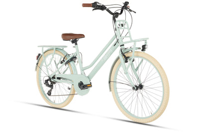 Liberty D7 Mädchenfahrrad 24 Zoll - 7 Gänge - Grün