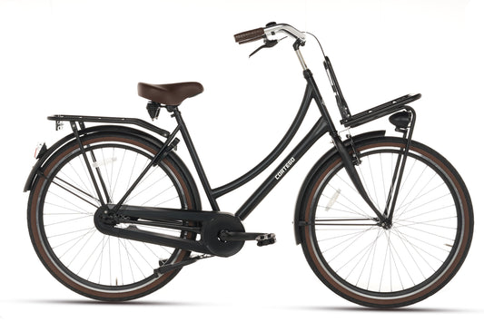 Cargo Transport Bike 28 inch Matte Black