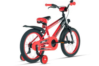 BMX Cross Jungenfahrrad Rot 16 Zoll