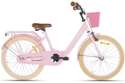 Excellent Mädchenfahrrad Rosa 22 Zoll + Korb