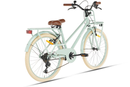 Nova Mädchenfahrrad 22 Zoll - 7 Gänge - Grün