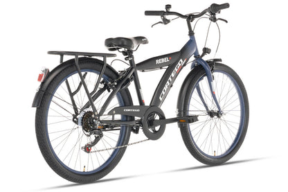 Rebel Jungenfahrrad 26 Zoll Blau - 6 Gänge