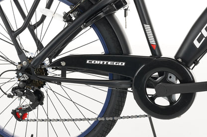 Rebel Jungenfahrrad 26 Zoll Blau - 6 Gänge
