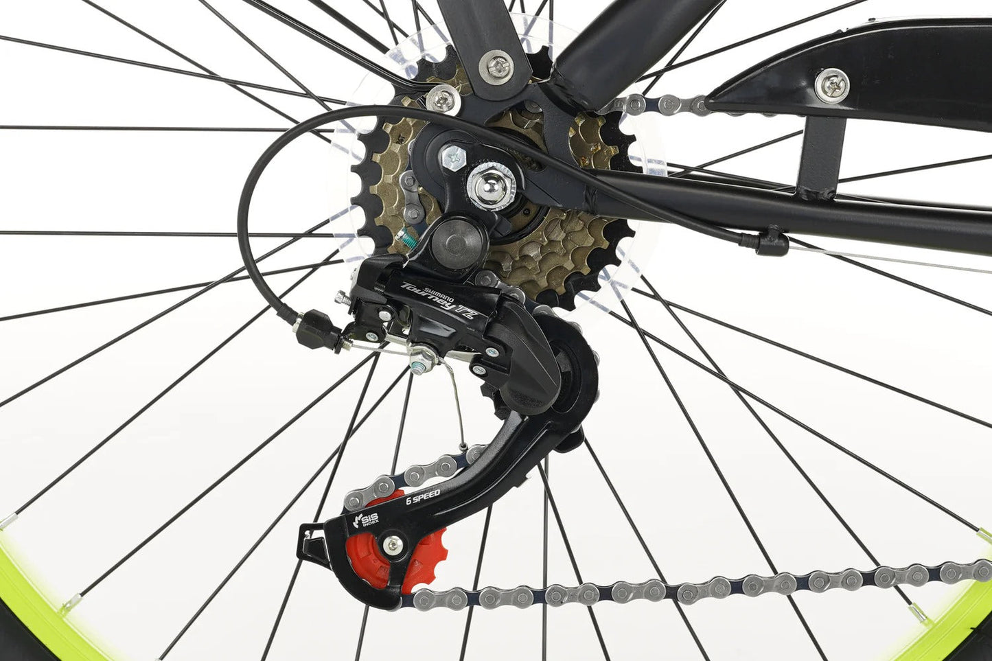Rebel Jungenfahrrad 26 Zoll Lime - 6 Gänge