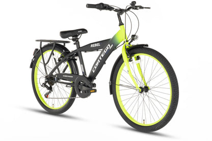 Rebel Jungenfahrrad 26 Zoll Lime - 6 Gänge