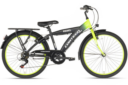 Rebel Jungenfahrrad 26 Zoll Lime - 6 Gänge