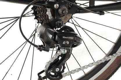 Cargo Meisjesfiets 24 inch - 7 Versnellingen - Mat-Zwart