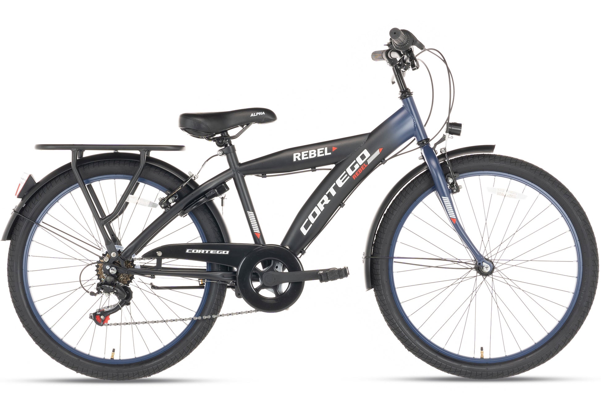 mountainbike 22 zoll Jungenfahrrad 22 Zoll 6 Gänge - Blau - Kinderfahrrad