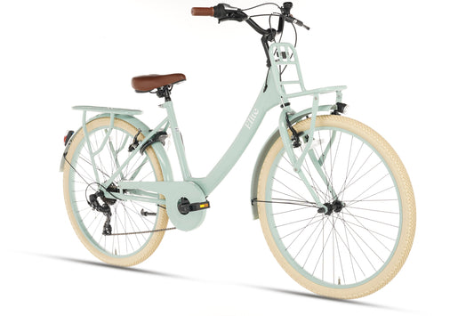 Elite Mädchenfahrrad 26 Zoll - 7 Gänge - Grün