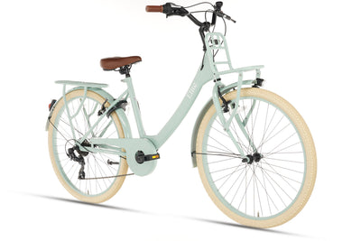Elite Mädchenfahrrad 24 Zoll - 7 Gänge - Grün