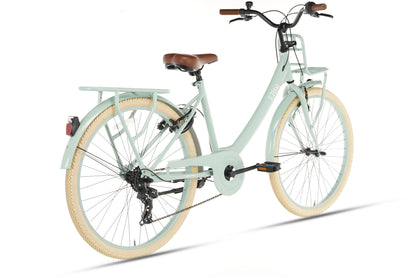 Elite Mädchenfahrrad 26 Zoll - 7 Gänge - Grün