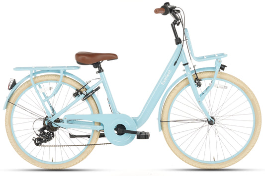 Excellent Mädchenfahrrad 26 Zoll - 7 Gänge - Blau