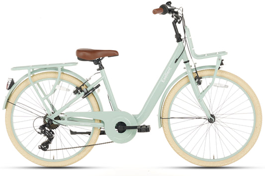 Excellent Mädchenfahrrad 26 Zoll - 7 Gänge - Grün