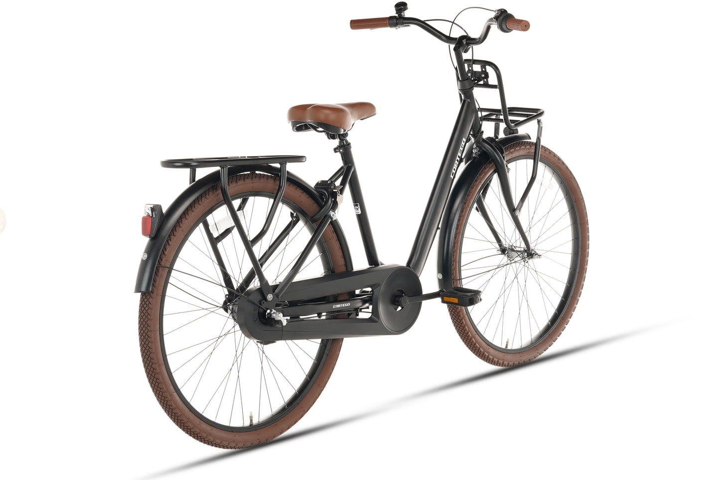 Excellent Mädchenfahrrad 26 Zoll - 3 Gänge - Mattschwarz