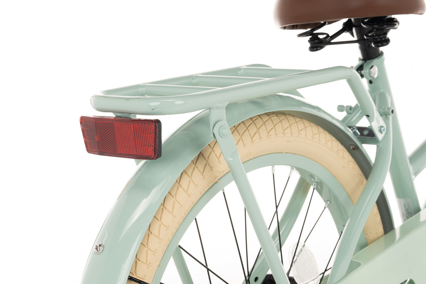 Liberty girls' bicycle Green 20 inch + basket
