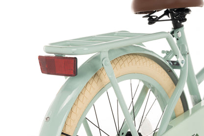 Liberty girls' bicycle Green 20 inch + basket