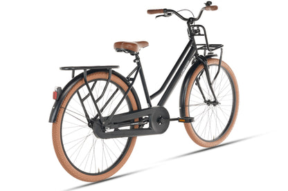 Liberty Mädchenfahrrad 26 Zoll Mattschwarz