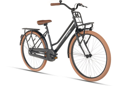 Liberty Mädchenfahrrad 26 Zoll Mattschwarz