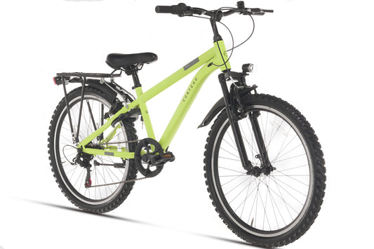 Ranger Plus 7-speed Jongensfiets 24 inch Fluogeel