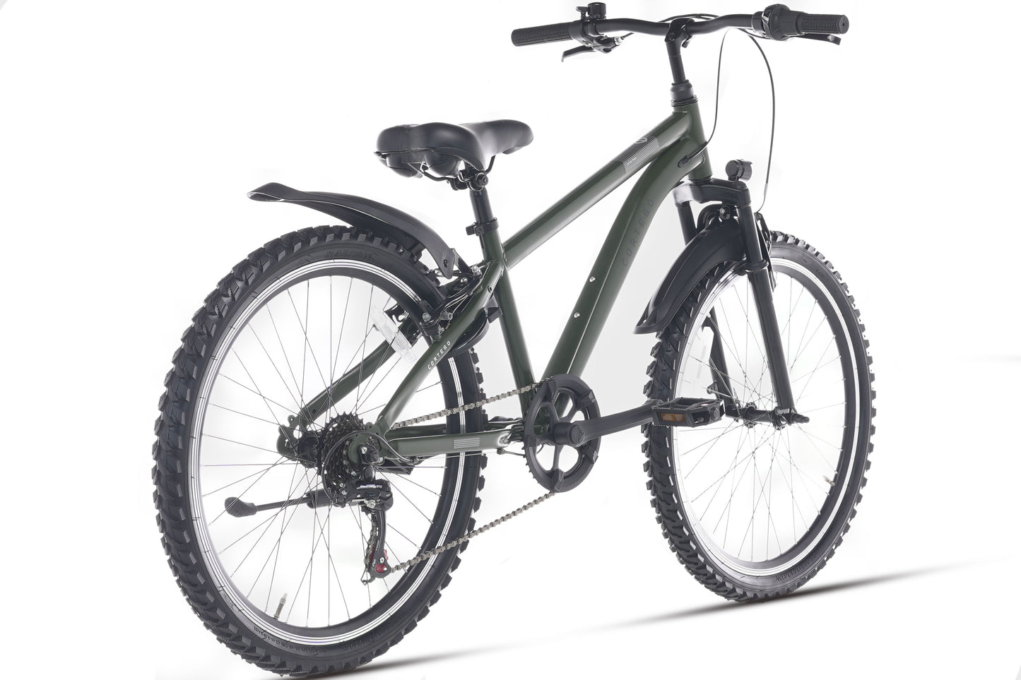 Ranger 7-speed Jongensfiets 24 inch Leger groen