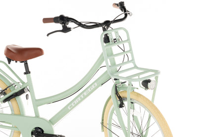 Transporter Mädchenfahrrad 26 Zoll - 7 Gänge - Grün