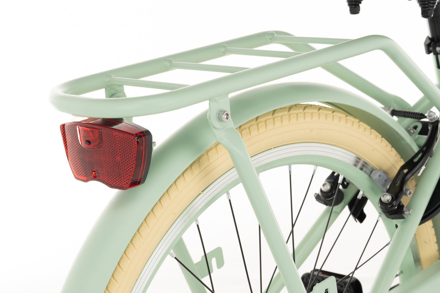 Transporter Mädchenfahrrad 26 Zoll - 7 Gänge - Grün