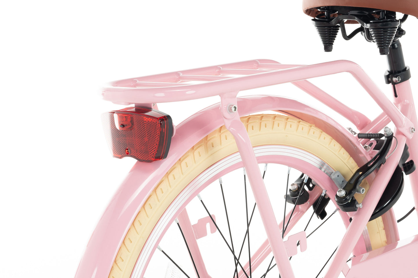 Transporter Mädchenfahrrad 22 Zoll - 7 Gänge - Rosa