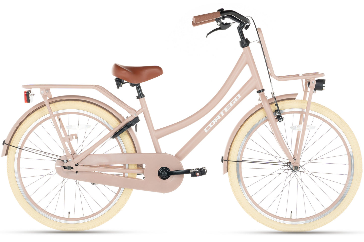 Transporter Meisjesfiets 26 inch Zalm