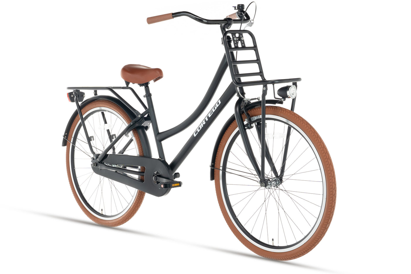 Transporter Meisjesfiets 24 inch Mat-Zwart