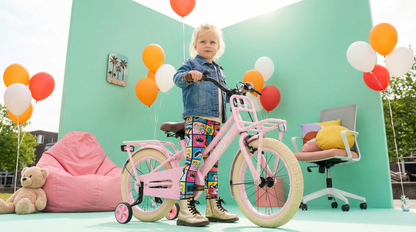 Liberty Mädchenfahrrad Pink 16 Zoll