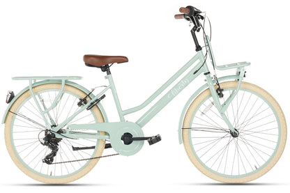 Liberty D7 Mädchenfahrrad 24 Zoll - 7 Gänge - Grün