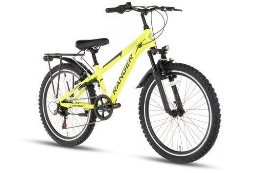 Ranger Plus 7-Gang Jungenfahrrad 26 Zoll, fluoreszierend gelb