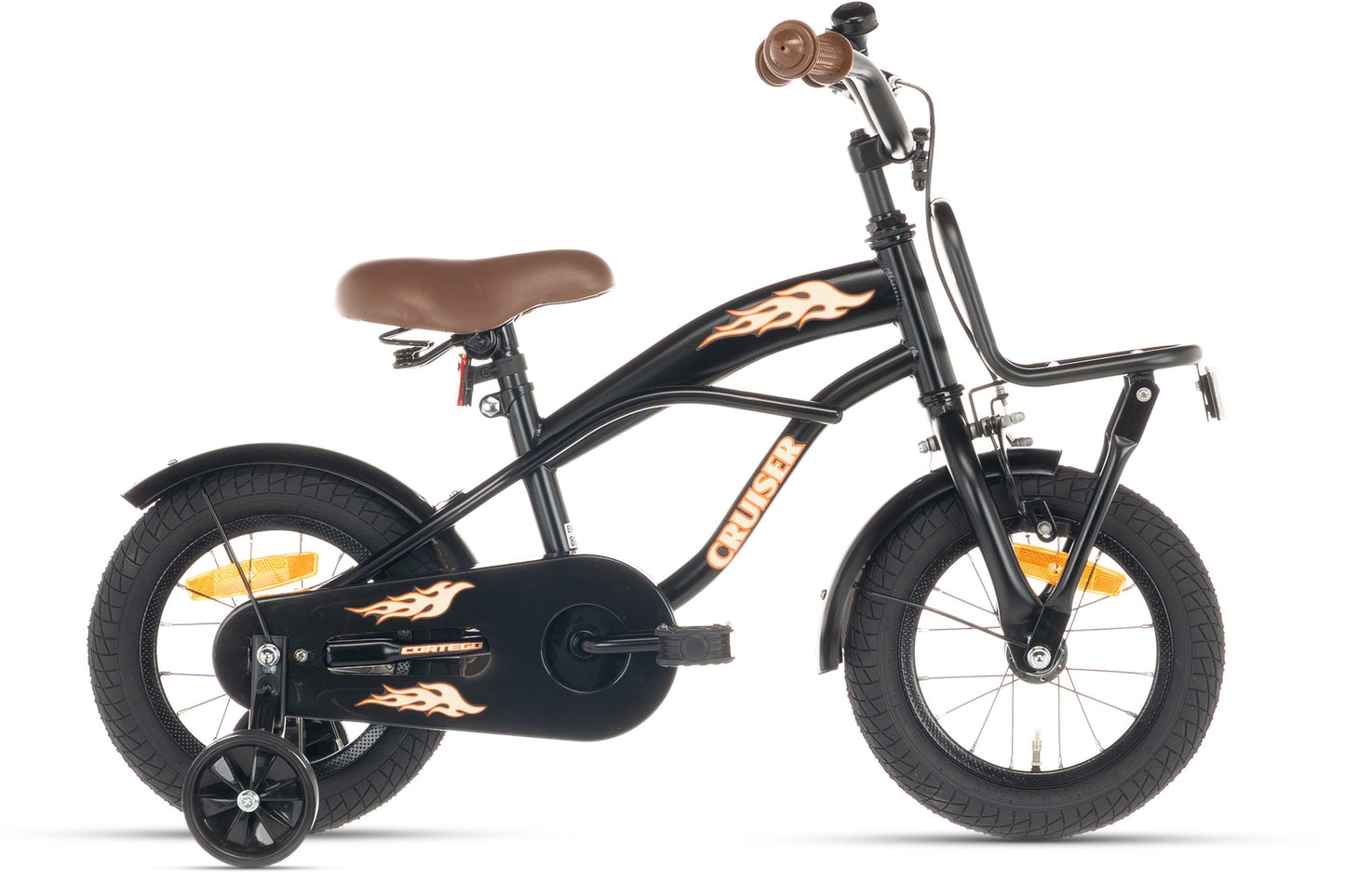 Cruiser Jongensfiets Zwart 12 Inch