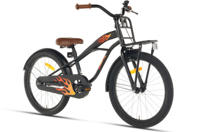 Cruiser Jongensfiets Zwart 22 Inch
