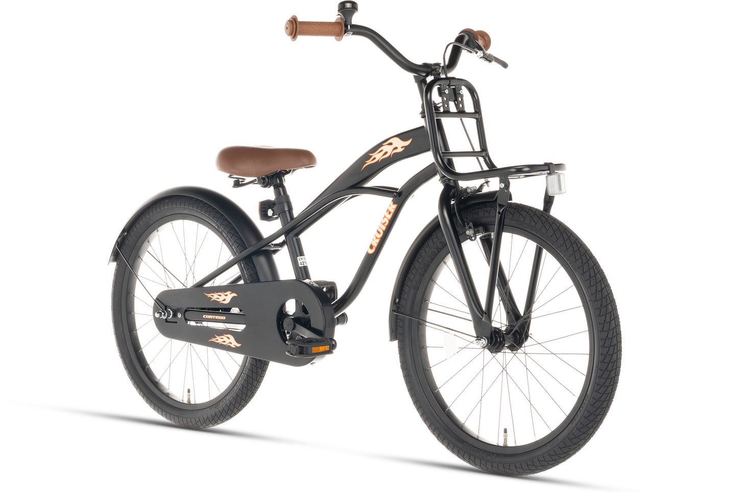 Cruiser Jongensfiets Zwart 18 Inch