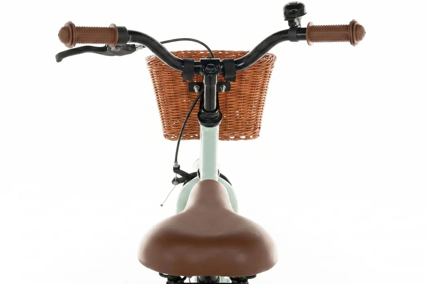 Liberty Mädchenfahrrad Grün 16 Zoll + Korb