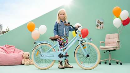 Liberty meisjesfiets Blauw 20 inch