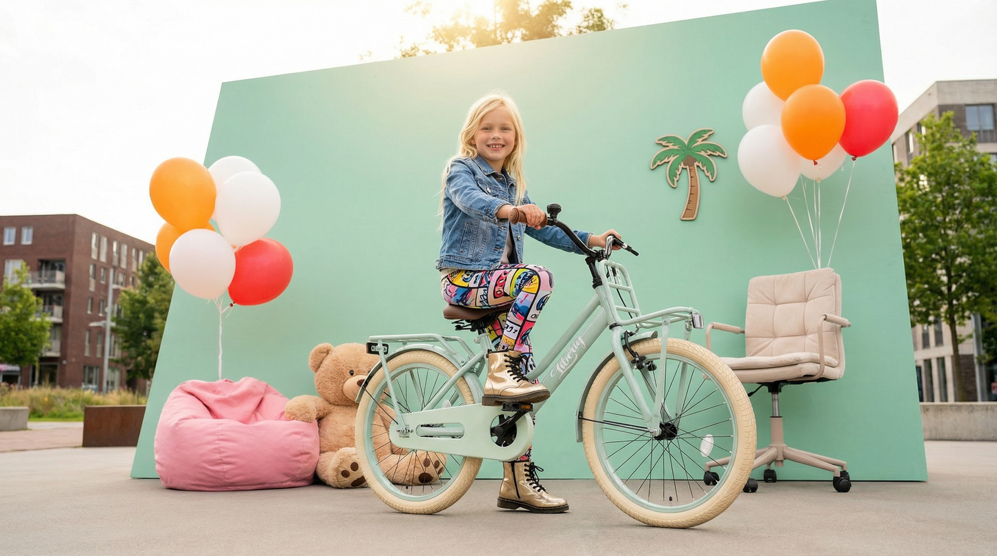 Liberty meisjesfiets Groen 20 inch