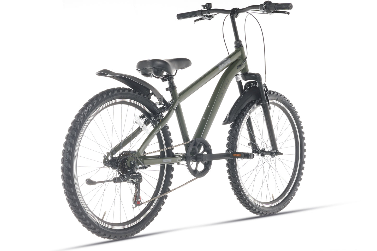 Ranger 7-speed Jongensfiets 24 inch Leger groen