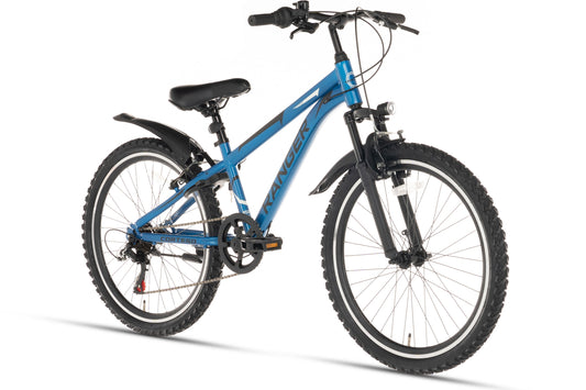 Ranger 7-Gang Jungenfahrrad 26 Zoll Blau 