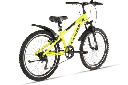 Ranger 7-speed boys' bicycle 26 inch fluorescent yellow 