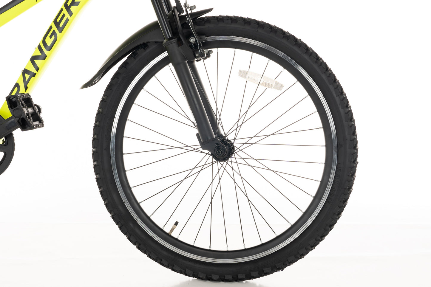 Ranger 7-speed boys' bicycle 26 inch fluorescent yellow 